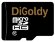 Карта памяти Digoldy microSDHC class 10 16GB + SD adapter