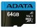 Карта памяти ADATA Premier microSDXC UHS-I U1 V10 A1 Class10 64GB + SD adapter