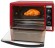 Мини-печь NORDFROST RC 450 ZB pizza, красный
