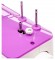 Швейная машина Comfort 2530, белый/фиолетовый