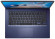 14" Ноутбук ASUS X415JF-EB151T (1920x1080, Intel Pentium 1.1 ГГц, RAM 8 ГБ, SSD 256 ГБ, GeForce MX130, Win10 Home), 90NB0SV3-M01910, синий