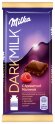 Шоколад Milka DARK MILK с малиной