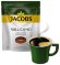 Кофе растворимый Jacobs Monarch Millicano с молотым кофе, пакет