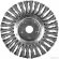 Щетка дисковая плоская для УШМ (175х22.2 мм) Inforce 11-01-048
