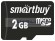 Карта памяти SmartBuy microSD 2GB + SD adapter