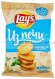Чипсы Lay's Из печи картофельные Нежный сыр с зеленью рифленые